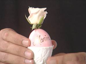 The eggstra touch...