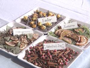 Seasonal scents...